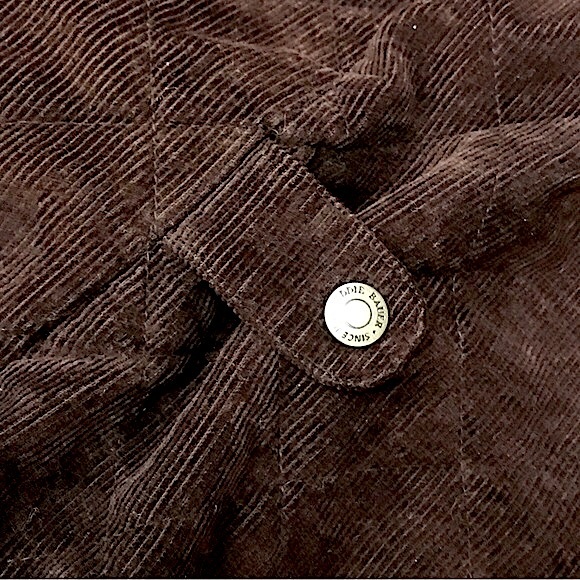 Zip-Up Insulated Corduroy Vest - Picture 8 of 9